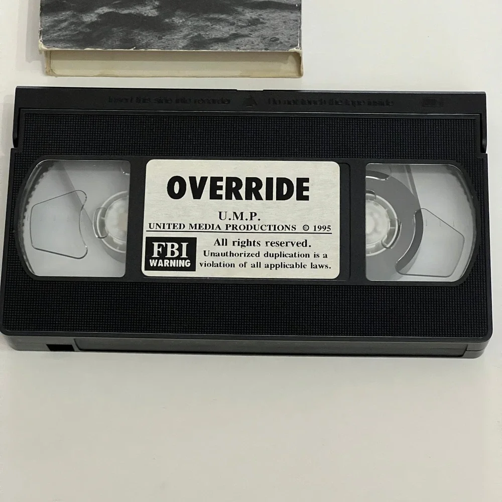 Override Snowboarding‎ VHS Video United Media Productions 1995 Classic Retro